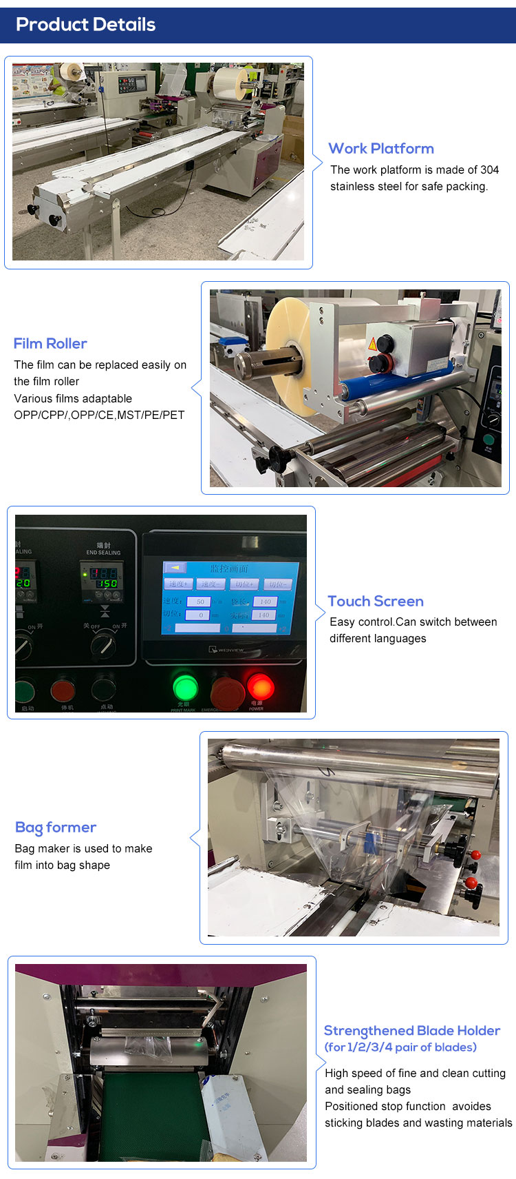 Automatic Surgical / Gauze / Breathing Mask Packing Machine