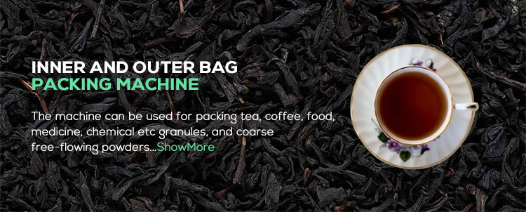 Automatic small tea bag filter paper tea powder sachet pouch packing machine