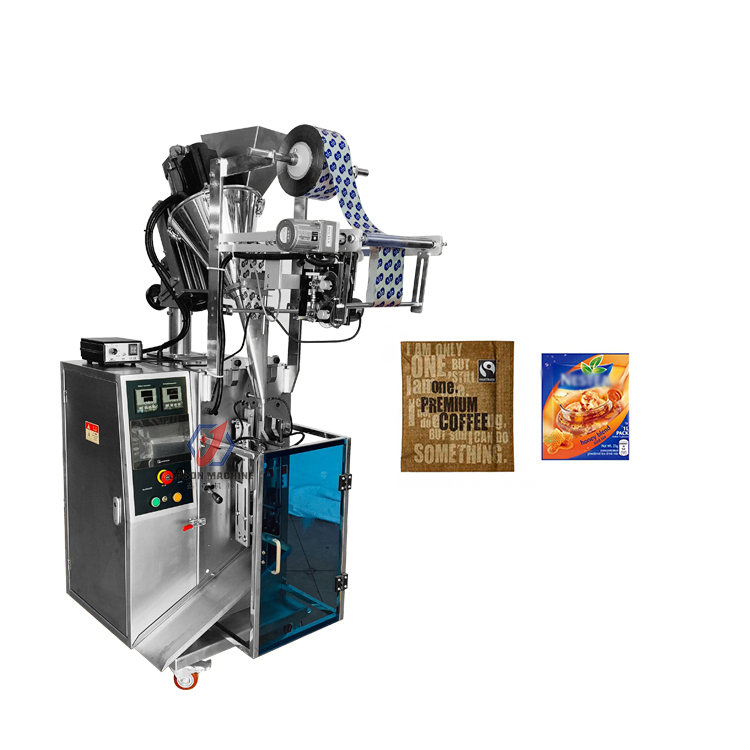 Full automatic small sachet coffee powder juice powder packing machine