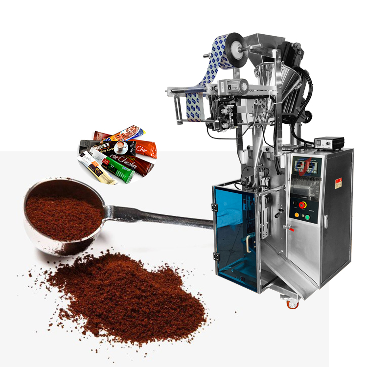 Automatic pouch packing coffee powder milk powder cocoa powder packaging machine