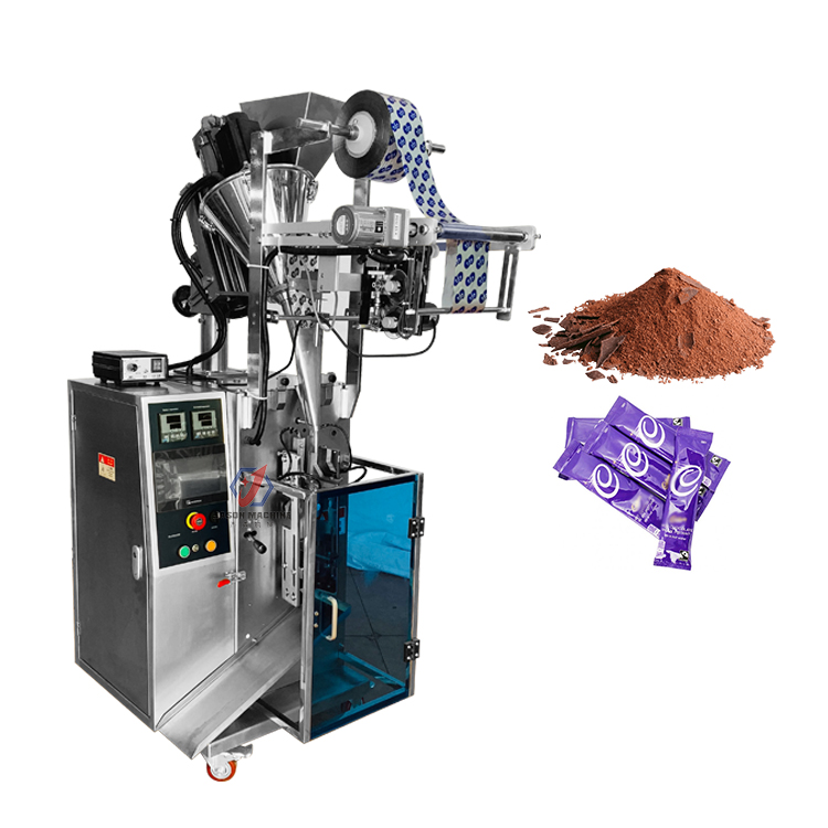 Automatic hot chocolate powder stick packing machine