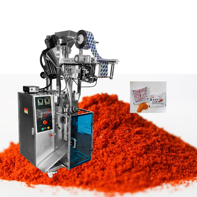 Full automatic chilli powder sachet taco seasoning powder packing machine