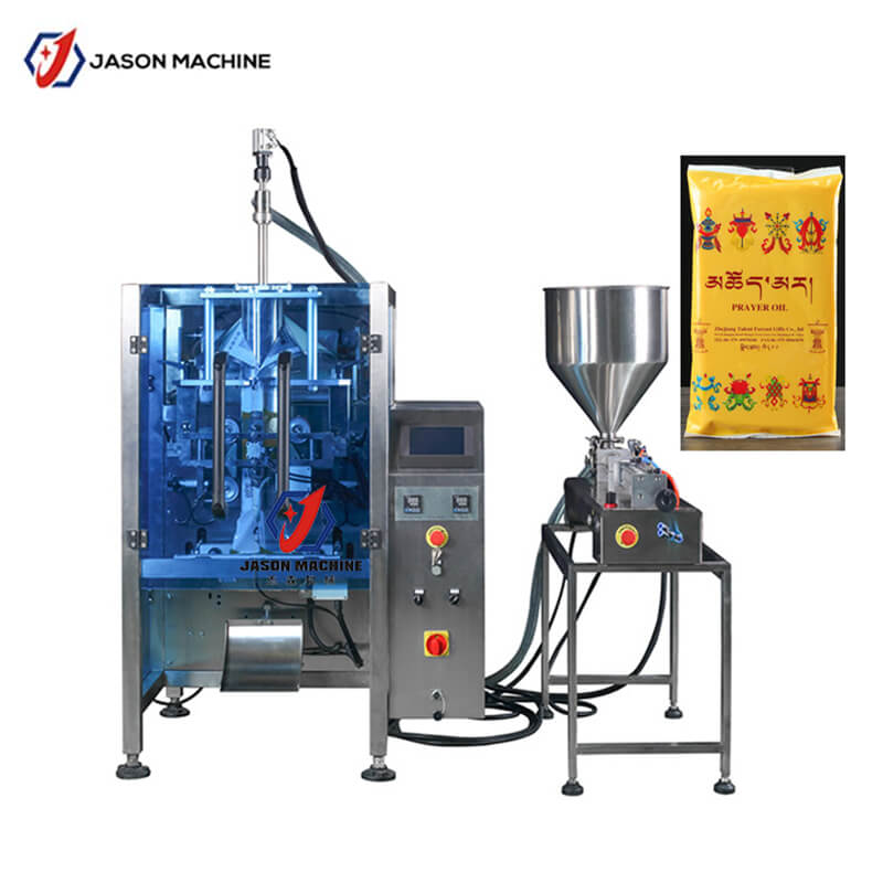 Automatic edible gelatin liquid packing machine