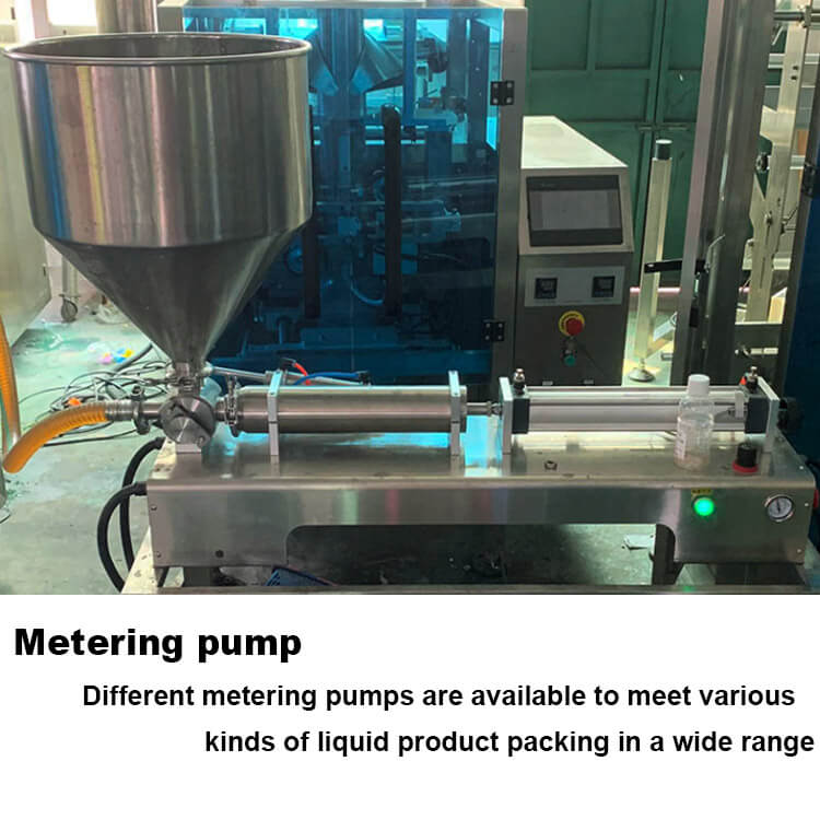 Auto liquid pp bag filling and packing machine