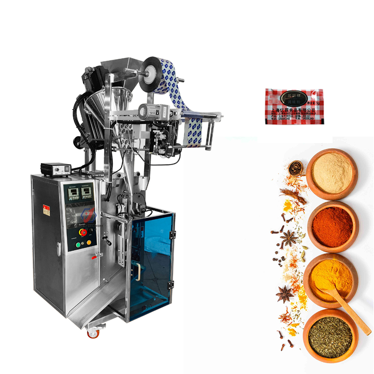 Full automatic samll curry powder turmeric powder masala powder packing machine