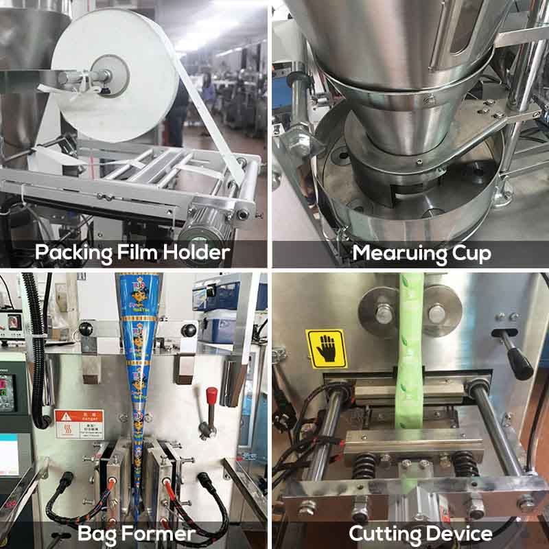 Automatic chocolate bean packing machine with factory price