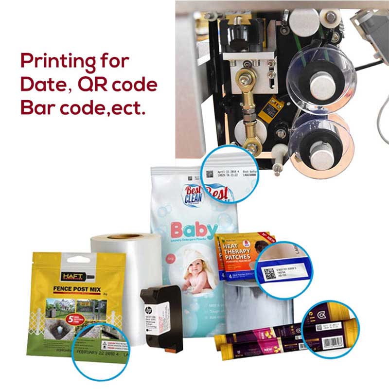 Automatic 5g mini bag sugar salt packing machine with printable date