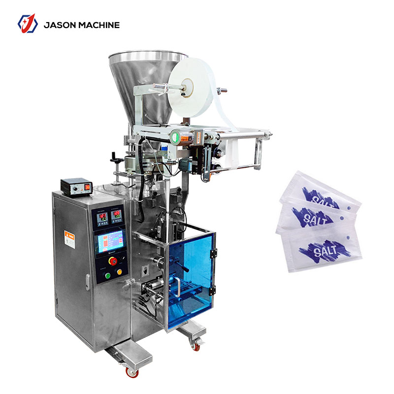 Fully automatic samll sugar rice seed salt sachet packing machine