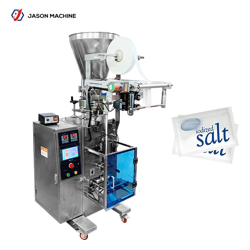 Small granule sachet salt packaging machine automatic