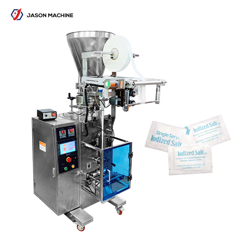 Automatic 3 side seal mini bag sugar packing machine 5g