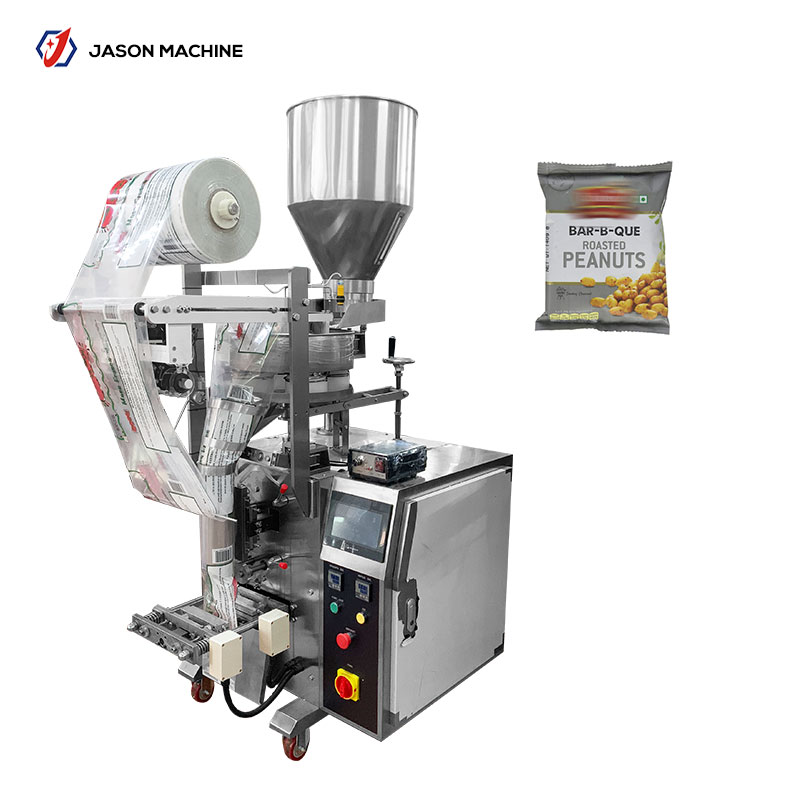 Automatic vertical small cookie wrapping machine
