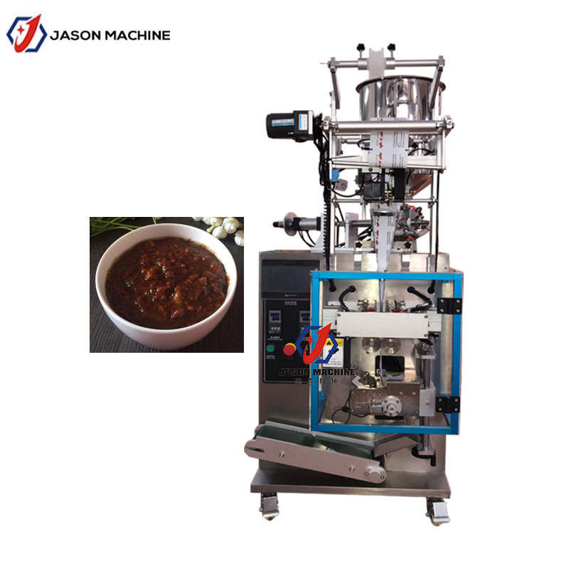 Automatic seasoning sauce pouch packing machine