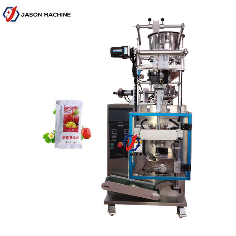 Automatic Juice Gel Liquid Sauce Honey Small Sachet Pouch Horiozontal Filling Packing Machine