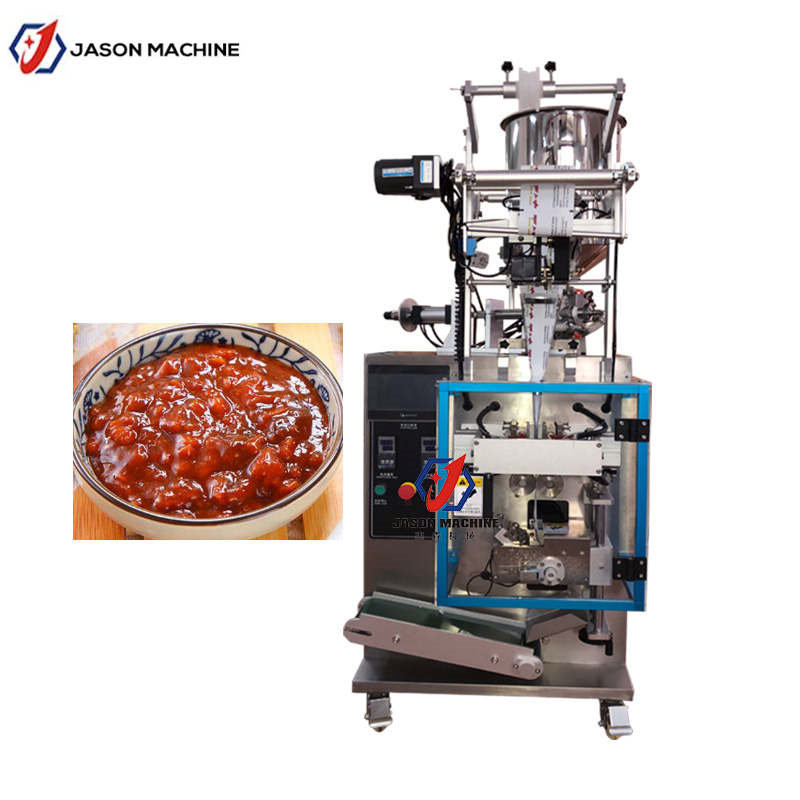 Multifunctional Chili Paste Seafood jam Sweet Sause Cutting Packing Machine