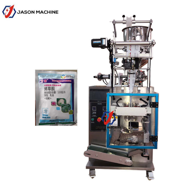 Liquid pesticides filling and packing machine