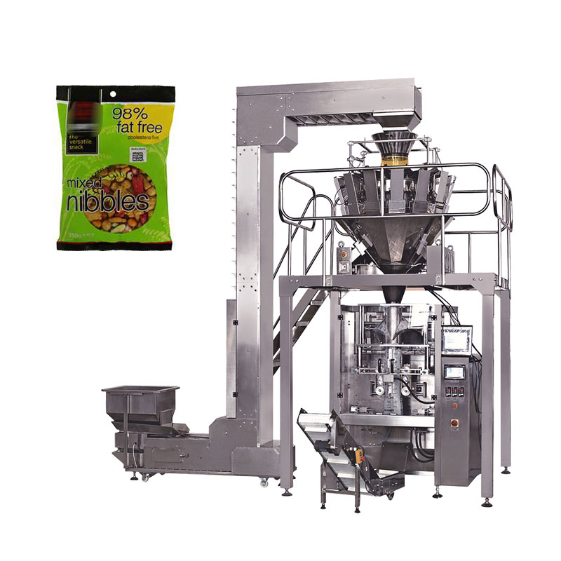 Automatic nuts dry fruits snack weighing packing machine