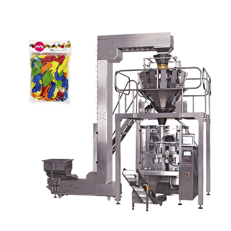Automatic friend party weighing filling balloon packaging machine
