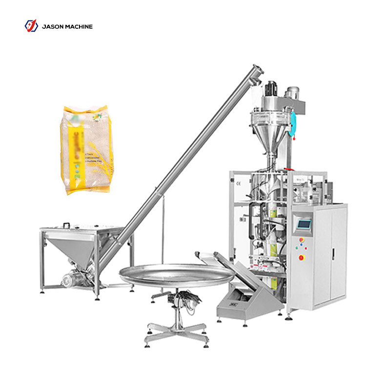 Automatic pouch flour powder cassava flour packing machine