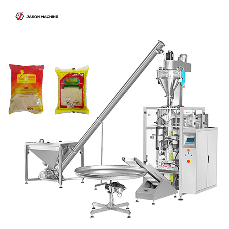 Automatic maize meal wheat flour cassava flour packing machine price