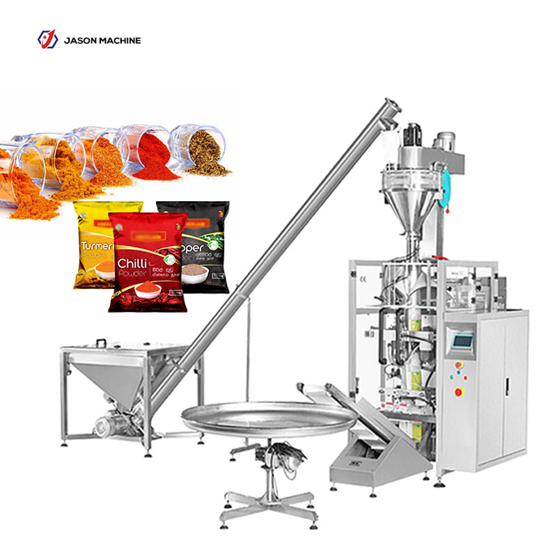 Fully automatic spices seasoning powder filling packing machine