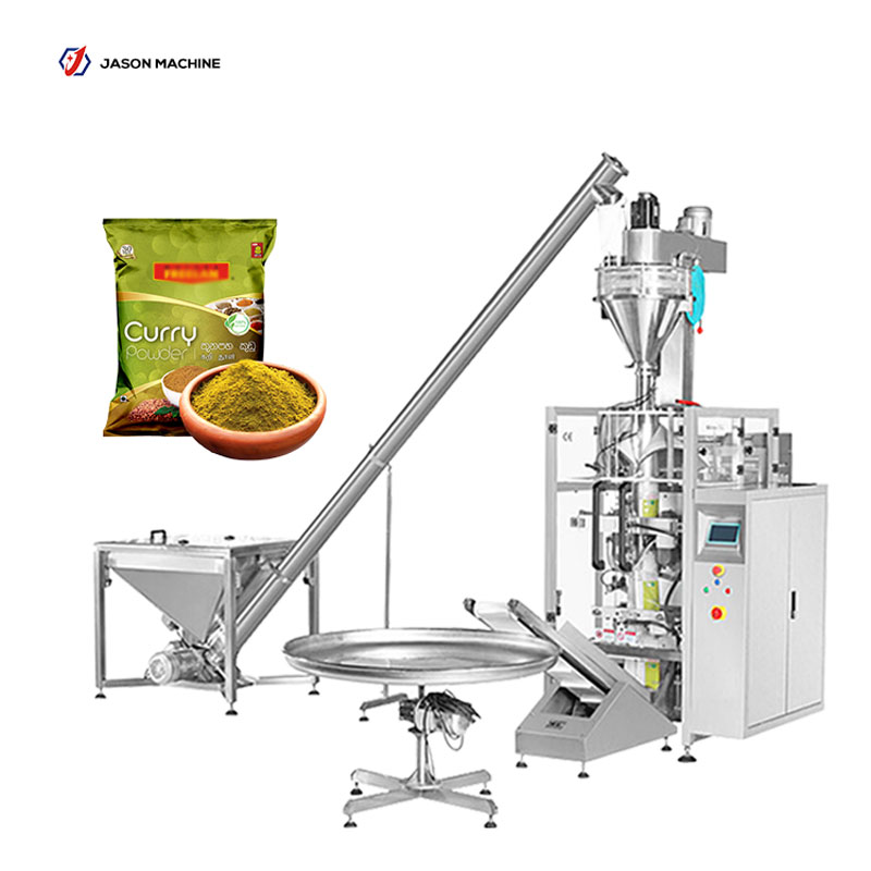 Automatic filling curry ginger powder packing machine packaging