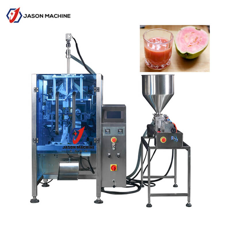 High quality pink guava juice filling and packing machine