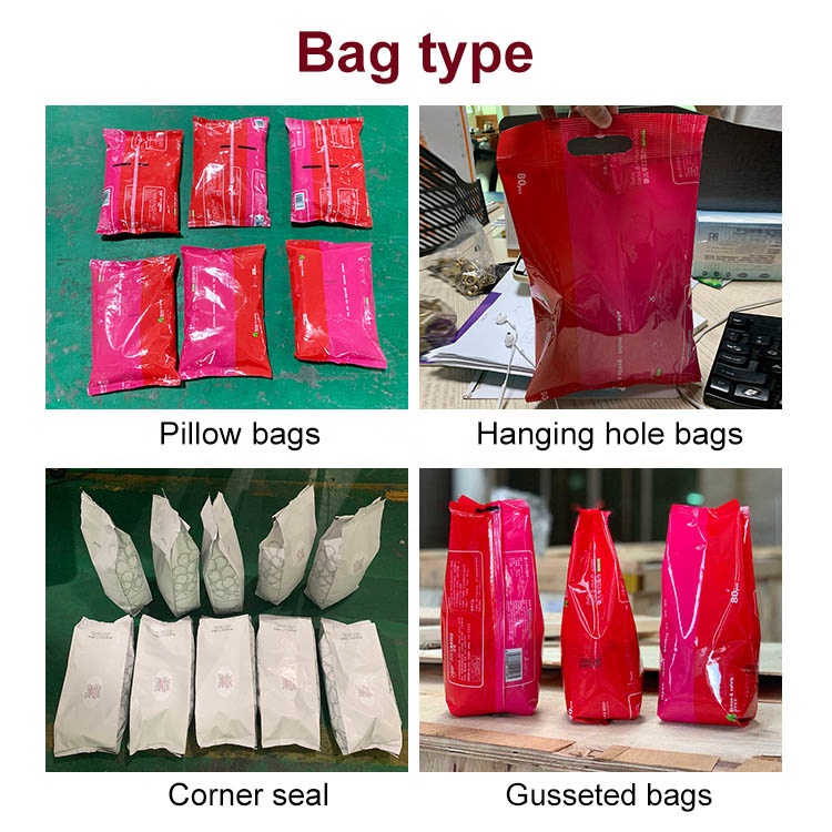 Fully automatic 1kg 5kg cooked rice sugar packing machine