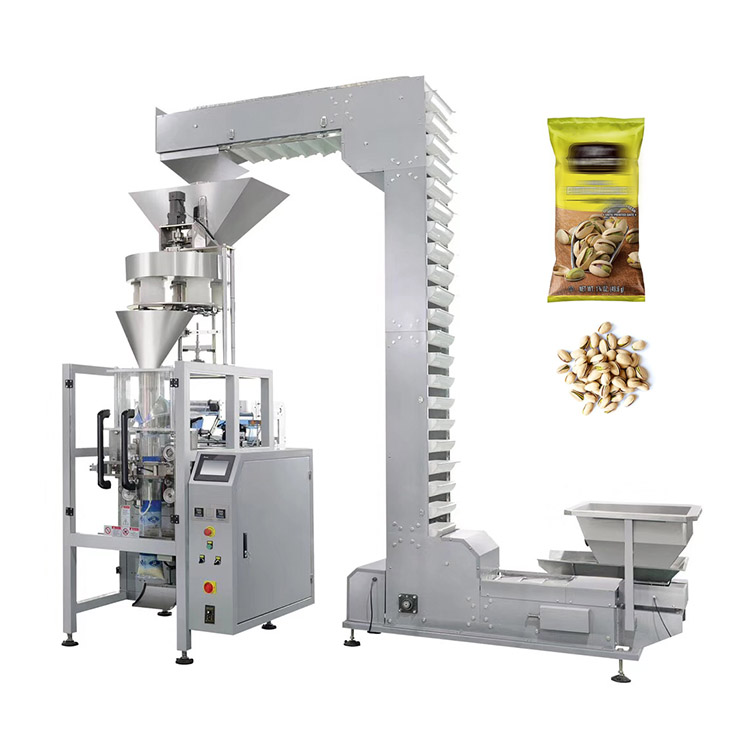 Full automatic 1kg bag cashew nut rice packing machine