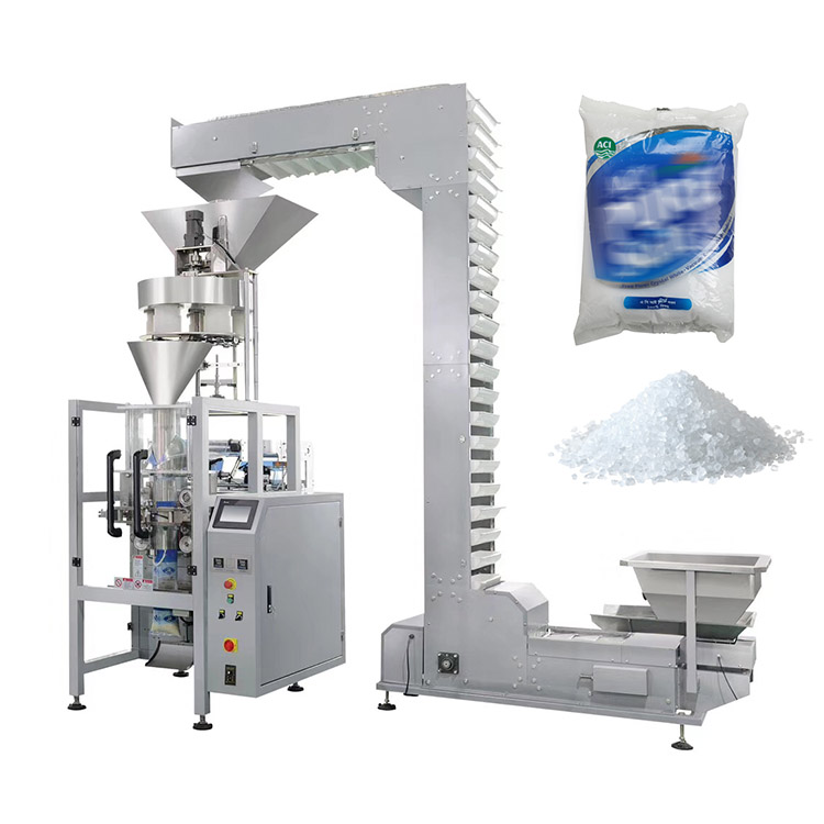 High speed automatic pouch iodized salt sugar packing machine 1kg