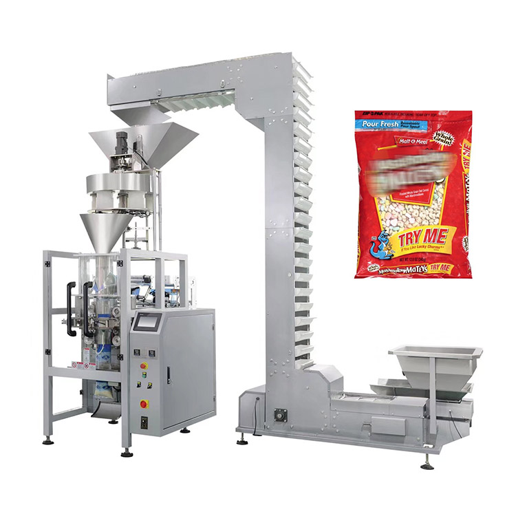 Factory automatic oats cereal breakfast flakes packing machine