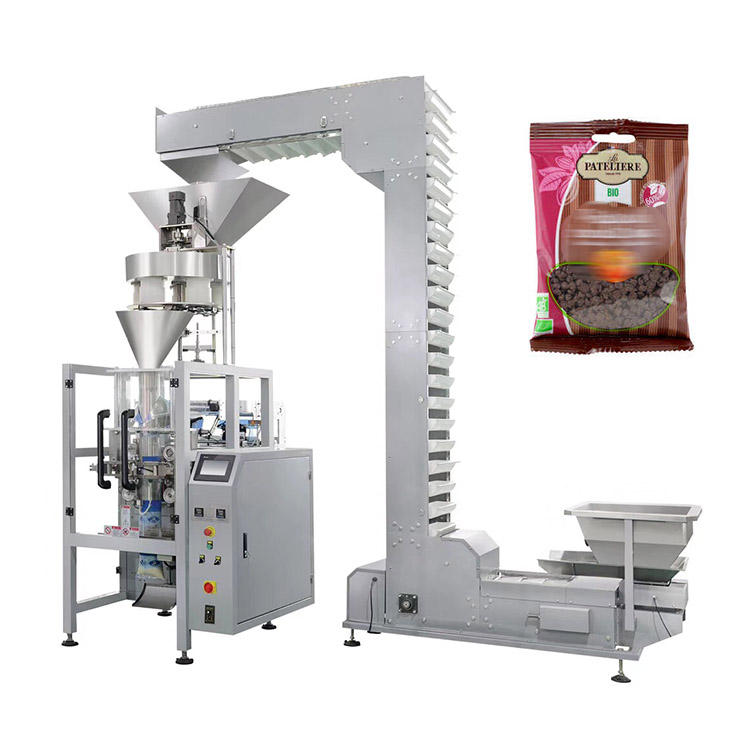 100g automatic snacks sunflower seeds cashew nut packing machine