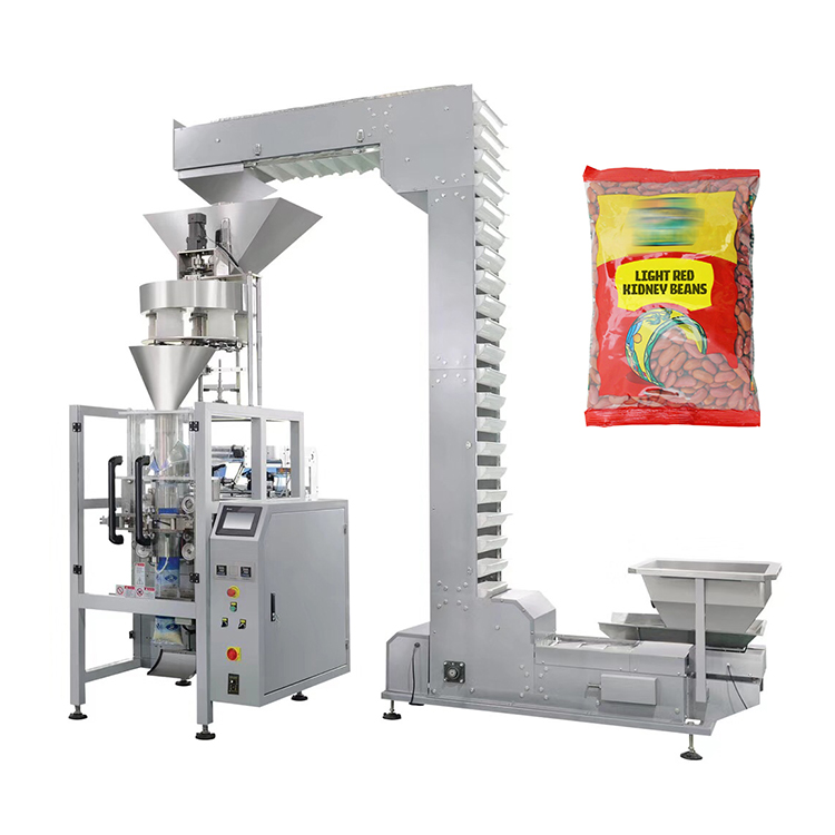 Automatically high speed weighing roasted peanut packing machine