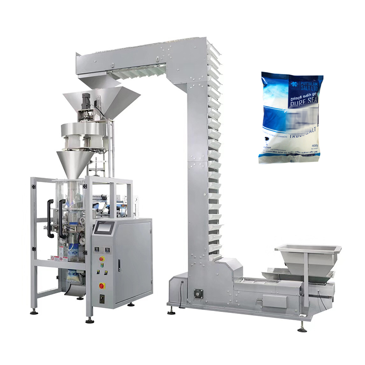 High speed automatic pouch 5kg salt sugar packing machine