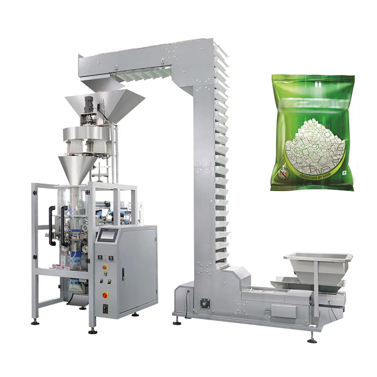 Back seal packer PE film sugar granules bag packing machine/sealing machine