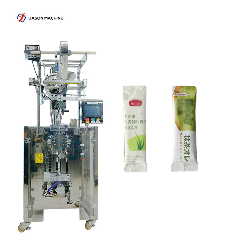 Full automatic round corner pouch medical powder tea powder packing machine