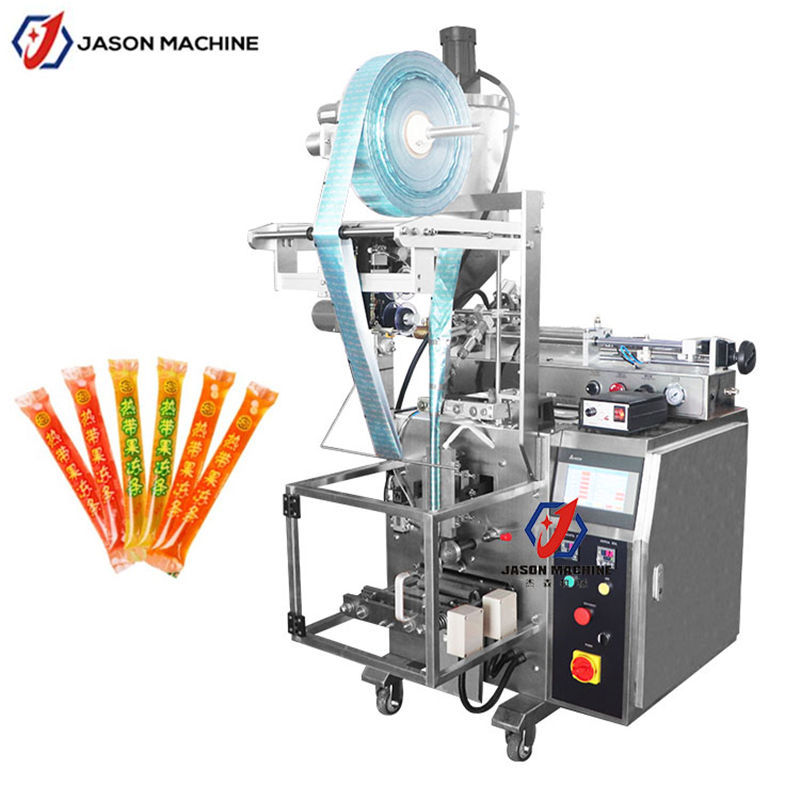 Automatic plastic bag liquid fruit juice ice lolly popsicle filling sealing packing machine price