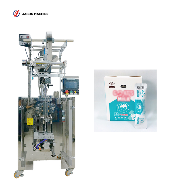 Full automatic round corner bag packing milk powder machine