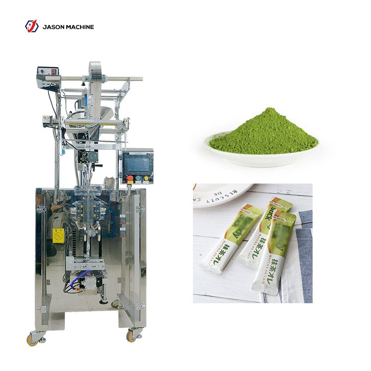 Hot sale automatic round corner bag packing green tea powder matcha powder packaging machine