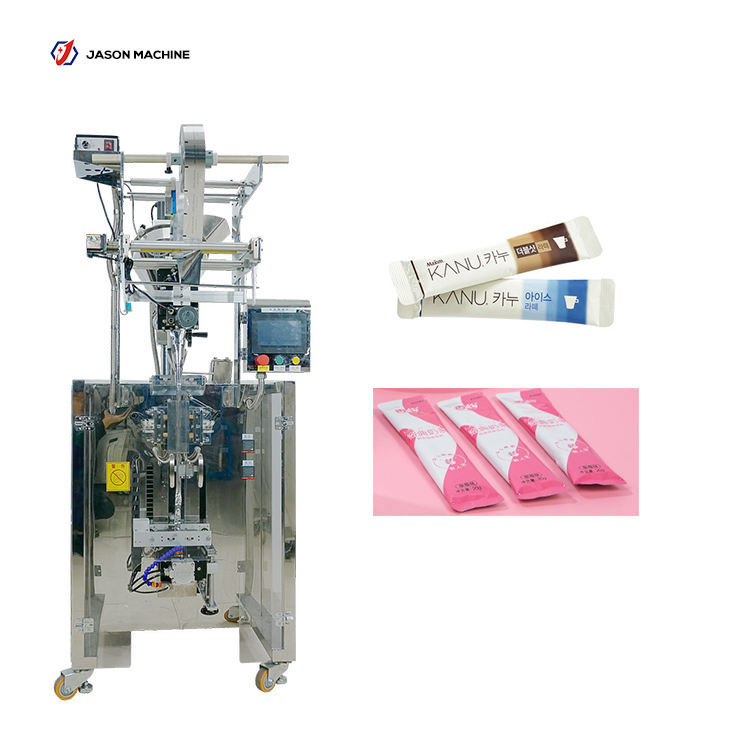 Full automatic round corner bag packing instant drink powder fruit juice powder packaging machine