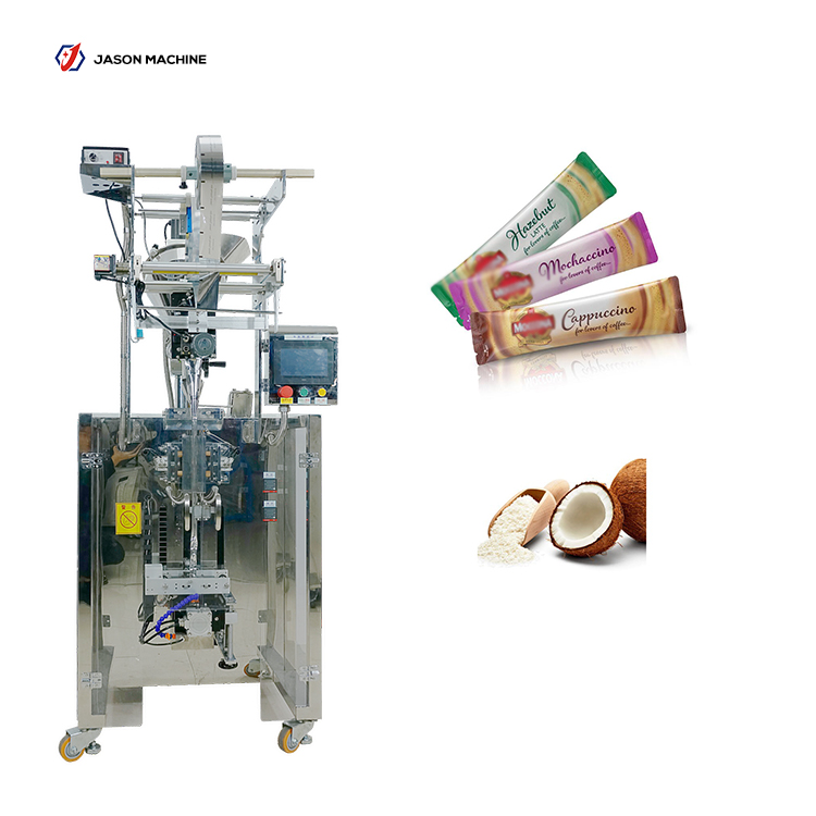 Full automatic stick bag coconut milk powder soy milk powder packing machine