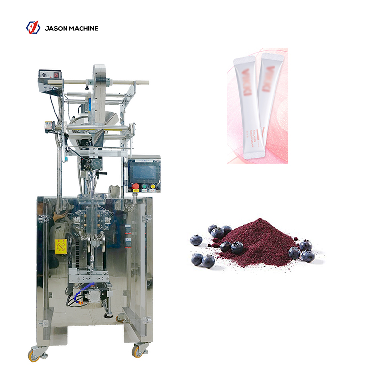 Automatic stick bag blueberry powder cherry powder packing machine