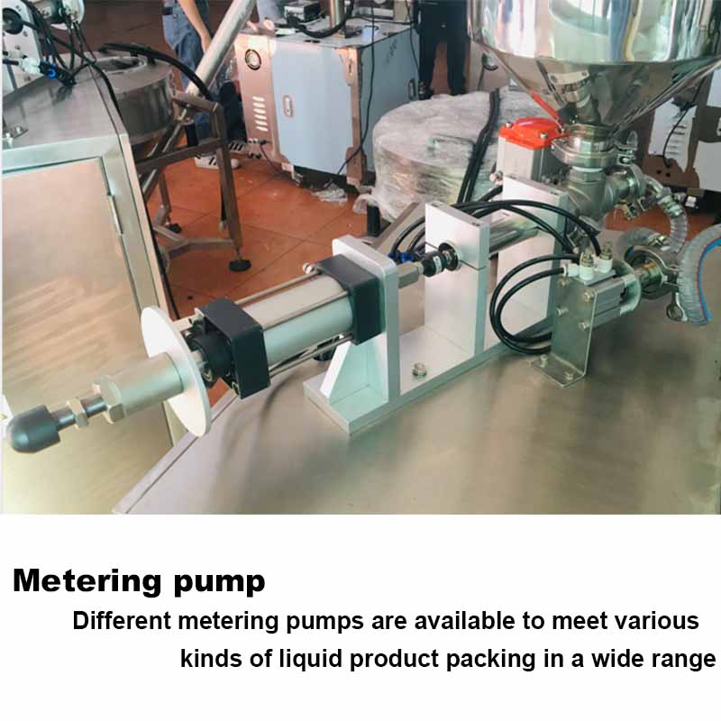 Fruit shape juice pouch filling sealing packaging machine