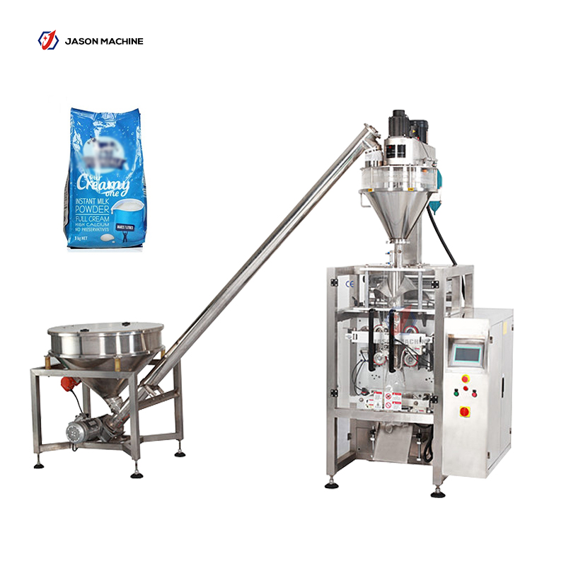 Full automatic gusset bag packing milk powder coffee powder packing machine