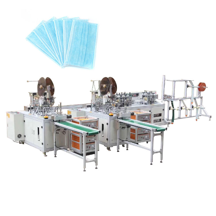 Automatic medical mask production machine