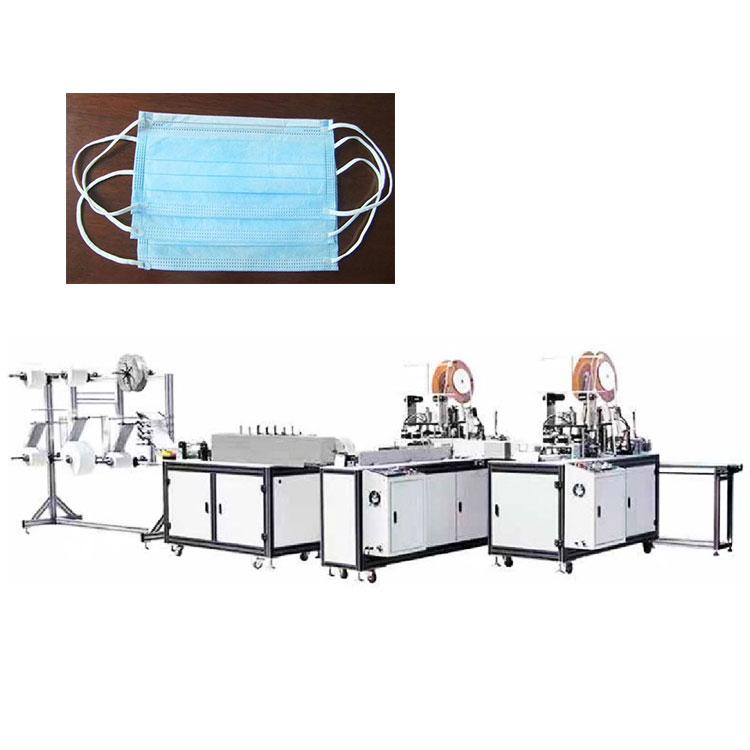 Full automatic mask face medical surgical mask making machine