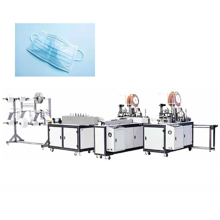 Full automatic medical face mask making machine