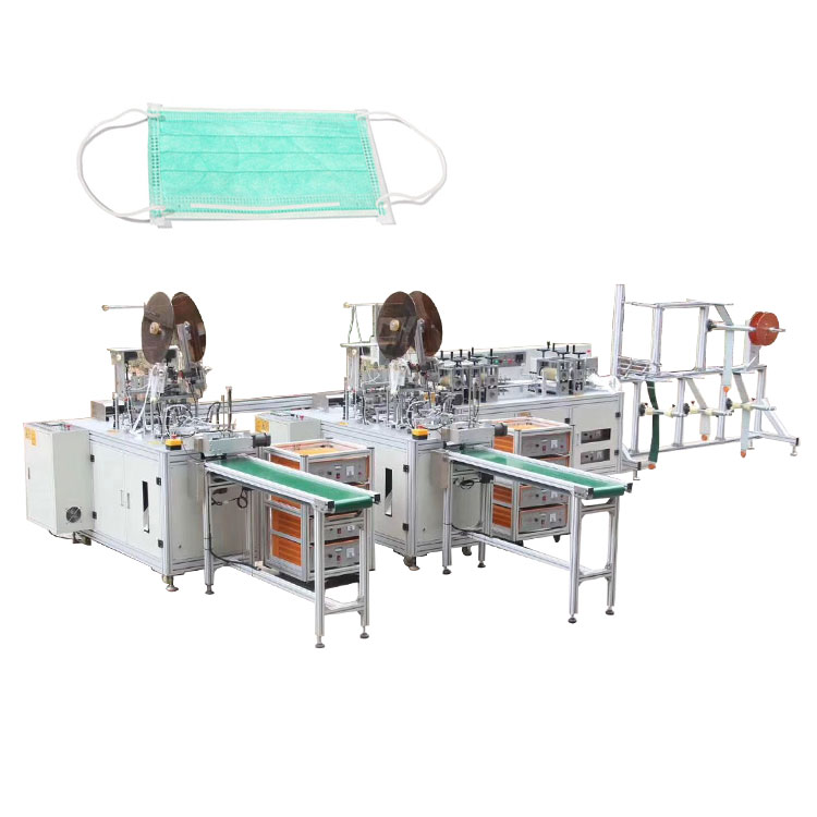 Full automatic face mask production making machine