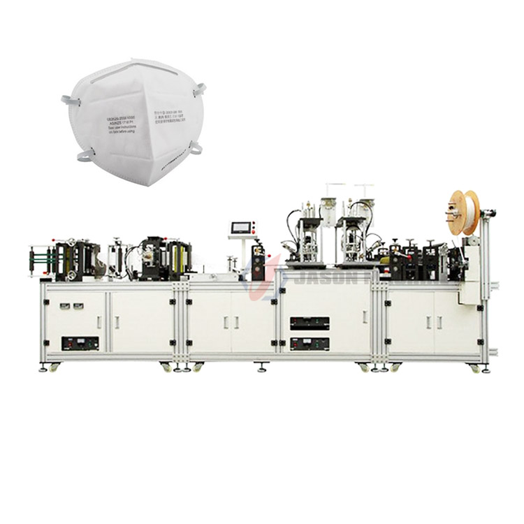 automatic face mask machine n95 respirator mask making machine