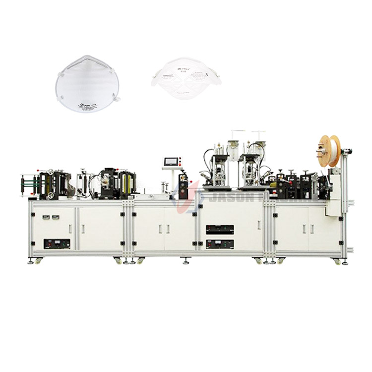 Automatic kf94 n95 mask production line making machine