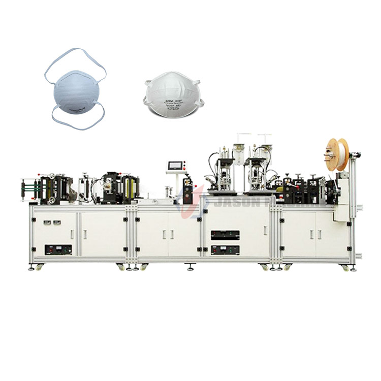 Automatic kn95 earloop mask line making machine